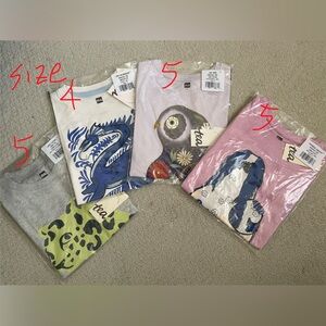 NIB Tea Collection Shirts/Tank Set (4-5)